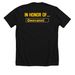 Geovanni's Gamers, a Solid Black Blend Premium Unisex Tee (back-view)