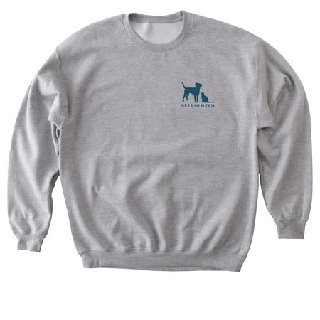 Pets In Need ? General ? Shelter Collection, a Sport Grey Softstyle Crewneck Sweatshirt