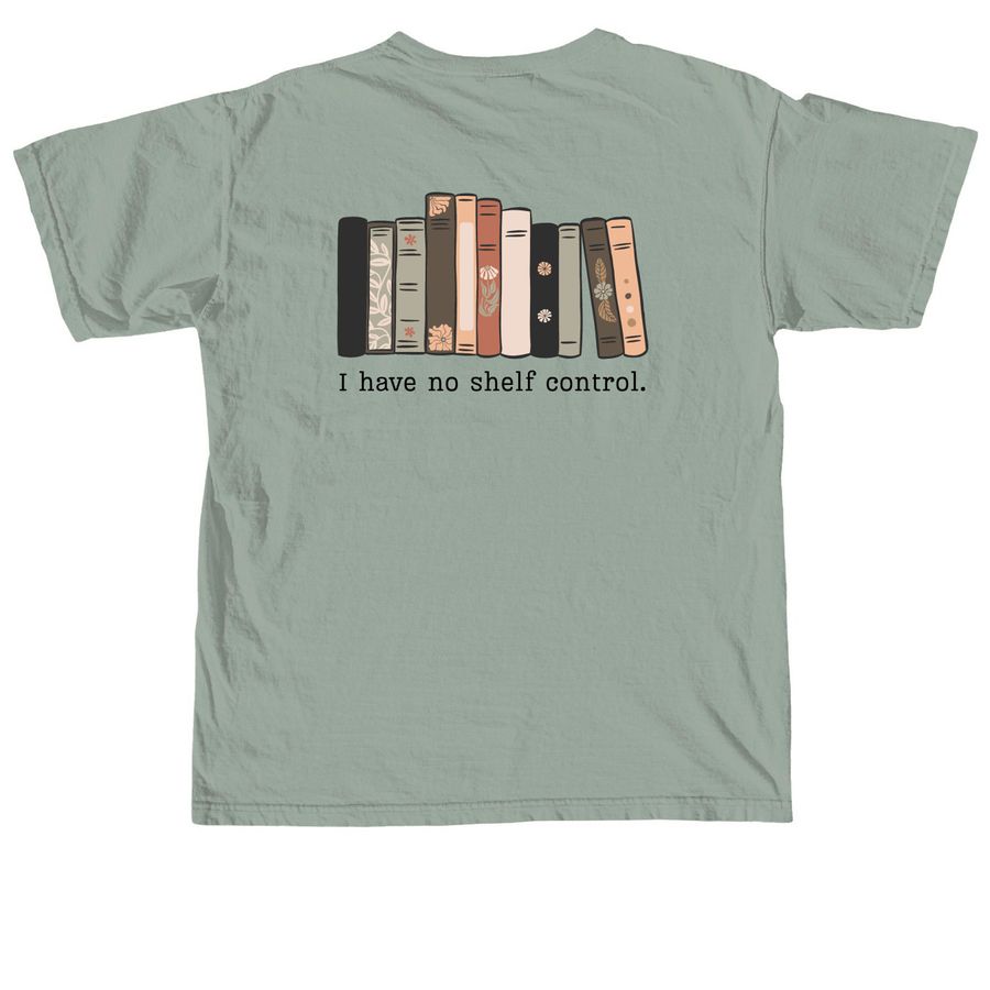 No Shelf Control, a Bay Comfort Colors Unisex Tee