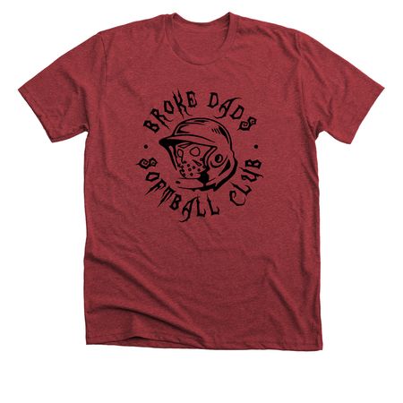 BDSC Fright (Limited Edition), a Heather Canvas Red Premium Unisex Tee