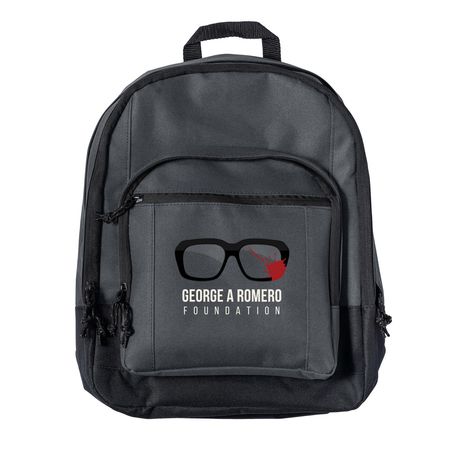 GARF Logo Backpack, a Dark Charcoal Everyday Backpack