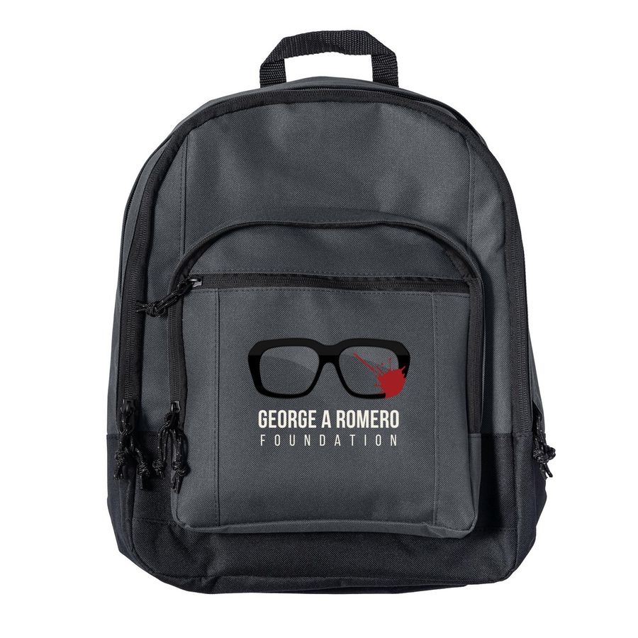 GARF Logo Backpack, a Dark Charcoal Everyday Backpack