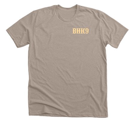 BHK9 Trials Shirt&nbsp;, a Heather Stone Premium Unisex Tee