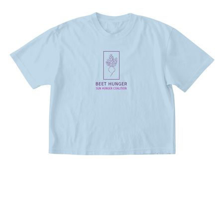 Beet Hunger - SUN HC, a Chambray Comfort Colors Boxy Tee