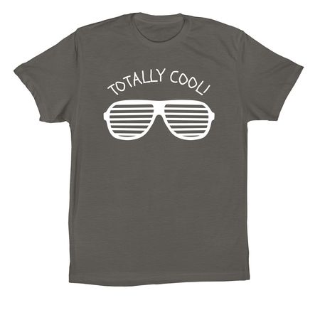 Totally cool (t shirt), a Asphalt Premium Cotton Tee