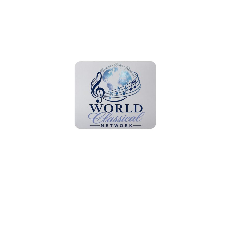 World Classical Network Merchandise, a White Full Color Mouse Pad