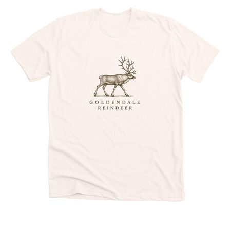 Retro, a Heather Natural Premium Unisex Tee