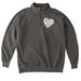 Groovy Quarter Zip, a Pepper Comfort Colors Quarter Zip Pullover