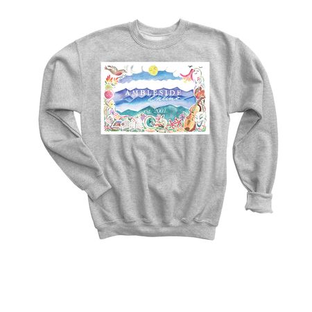 AmblesideOnline, a Sport Grey Youth Crewneck Sweatshirt