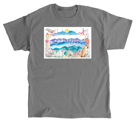 AmblesideOnline, a Charcoal Classic Unisex Tee