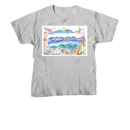 AmblesideOnline, a Sport Grey Youth Unisex Tee