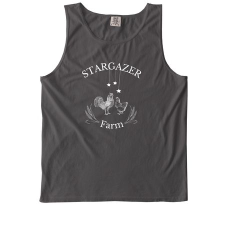 Stargazer Farm Comfort Colors Classic Shirts, a Pepper Comfort Colors Tank Top