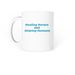 Horse Sense Education and Advocacy&nbsp;, a White Coffee Mug (back-view)