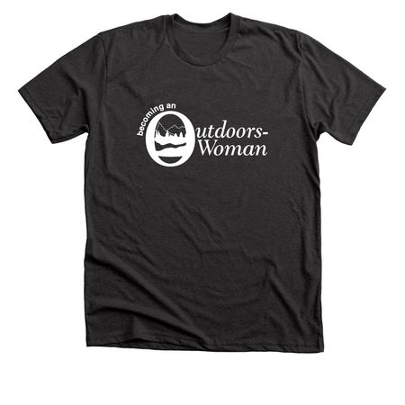 Basic Logo, a Dark Grey Heather Premium Unisex Tee