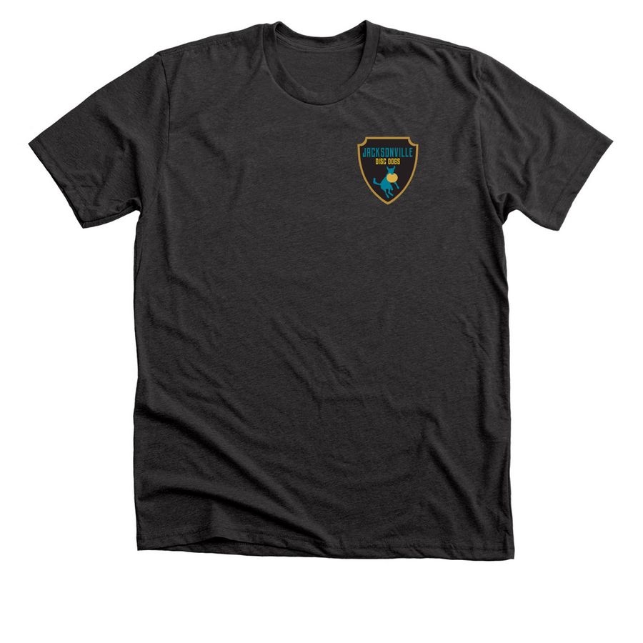 JDD Old & New, a Dark Grey Heather Premium Unisex Tee