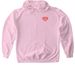 The Red Bowl, a Light Pink Gildan Softstyle Pullover Hoodie