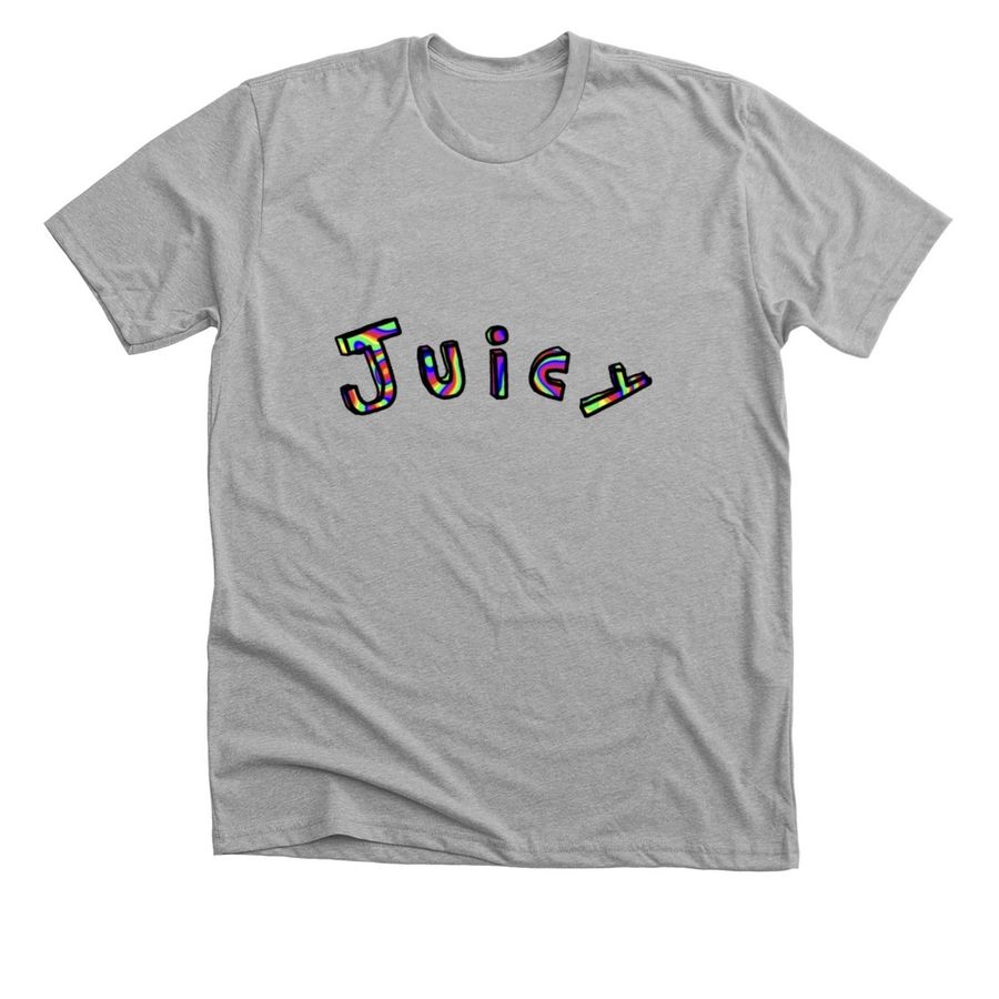 juicy shirt made by kyle, a Athletic Heather Premium Unisex Tee