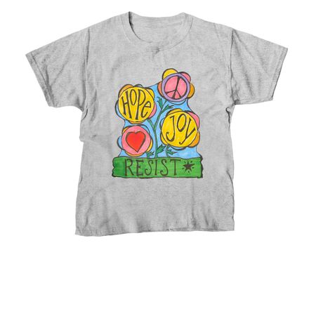 HopeJoy????_color, a Sport Grey Youth Unisex Tee