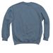 John Said No - Soft Blue Text, a Indigo Crewneck Sweatshirt (back-view)