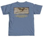 Spirit of 1776, a Blue Jean Comfort Colors Unisex Tee (back-view)