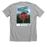 Data Back, a Athletic Heather Premium Unisex Tee (back-view)
