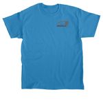 Act Like Men, a Sapphire Classic Unisex Tee (back-view)