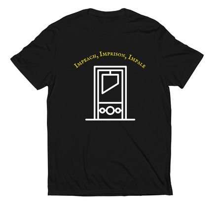 ???Impeach, Imprison, Impale???&nbsp;, a Deep Black Allmade Eco Triblend Unisex Tee