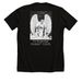 Mr. Brightside&nbsp;, a Solid Black Blend Premium Unisex Tee (back-view)