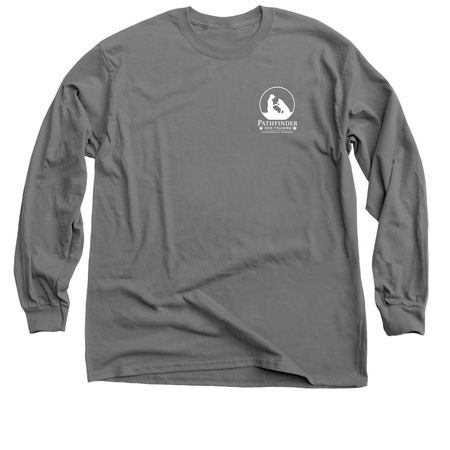 Pathfinder Dog Training&nbsp;, a Charcoal Classic Long Sleeve Tee