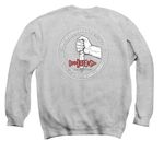 Space is your Friend, until it's not, a Sport Grey Crewneck Sweatshirt (back-view)