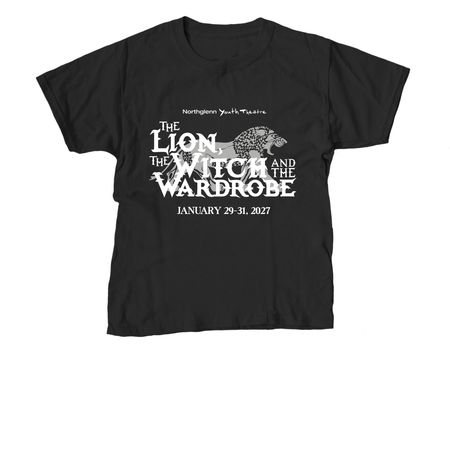 NYT The Lion, Witch, & Wardrobe, a Black Youth Unisex Tee