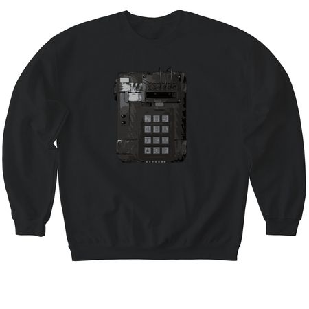 PWT C4 BOMB SERIES, a Black Softstyle Crewneck Sweatshirt