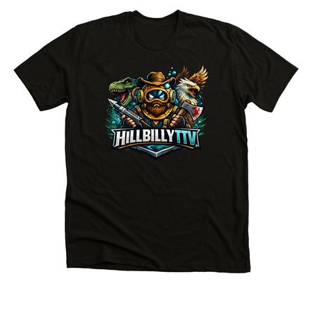 New logo and merch for the channel&nbsp;, a Solid Black Blend Premium Unisex Tee