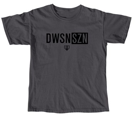 DWSN SZN, a Graphite Comfort Colors Unisex Tee