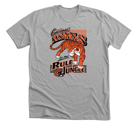 Shere Khan Jungle Book Disney T-Shirt Men, a Athletic Heather Premium Unisex Tee