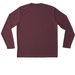 2026 NCYFL, a Maroon Unisex Performance Long Sleeve Tee (back-view)