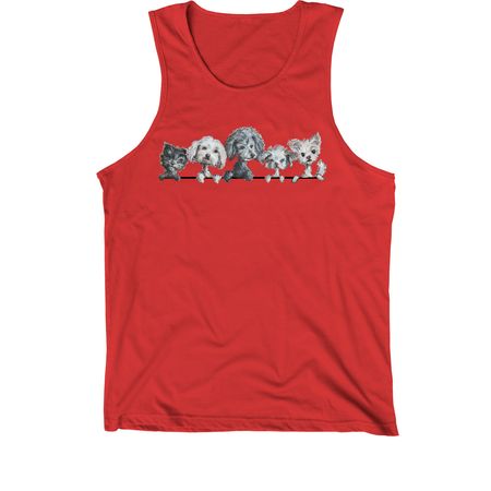 Pack of Pipsqueaks, a Red Premium Cotton Tank