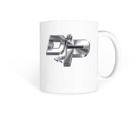 DJP MUG, a White Coffee Mug