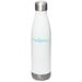 Mason&nbsp;, a White Stainless Steel Water Bottle (back-view)