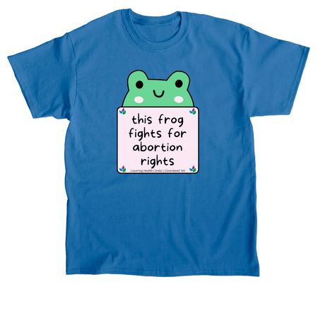 Abortion Frog&nbsp;, a Sapphire Classic Unisex Tee