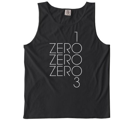 10003&nbsp;Modern, a Black Comfort Colors Tank Top