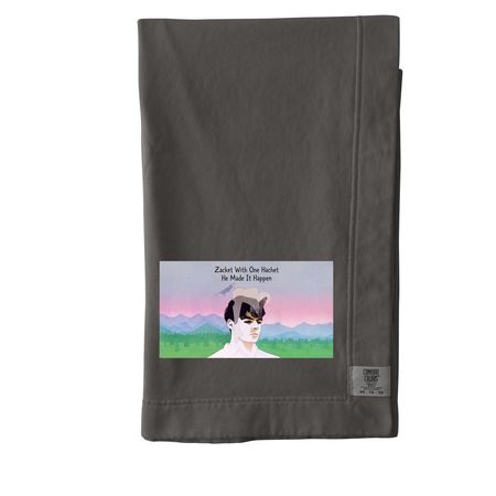 The Zacket Blanket, a Pepper Comfort Colors Blanket
