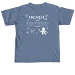 Frozen Jr. T-Shirt, a Blue Jean Comfort Colors Unisex Tee (back-view)