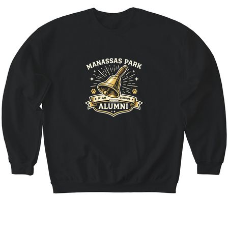 MP Alumni Shirt, a Black Softstyle Crewneck Sweatshirt