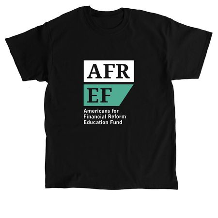 AFREF Logo Tee, Dark, a Black Classic Unisex Tee