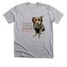 Adopt a Senior Dog!, a Athletic Heather Premium Unisex Tee