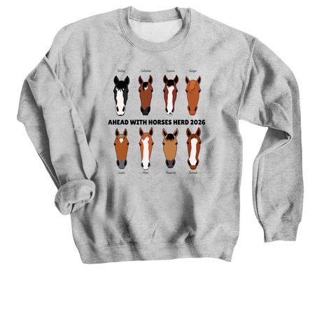 AWH Herd, a Sport Grey Crewneck Sweatshirt