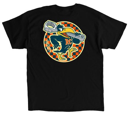 Rod Culture Crow, a Black Classic Unisex Tee