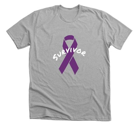DV Survivor T Shirt & Pullover&nbsp;, a Athletic Heather Premium Unisex Tee