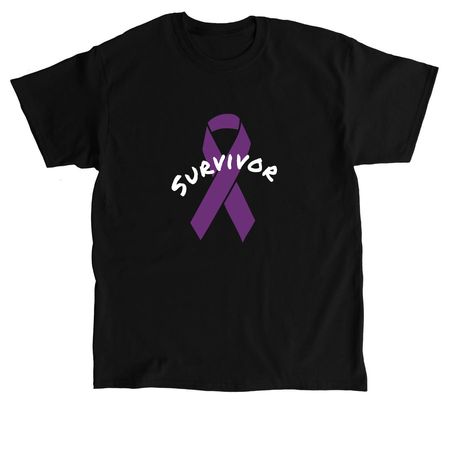 DV Survivor T Shirt & Pullover&nbsp;, a Black Classic Unisex Tee